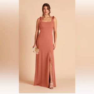 Bridesmaids dress, terracotta, Birdy Grey